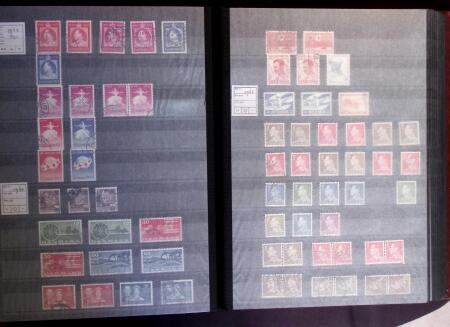 1851-1980, Used collection of Denmark in two stockbook,