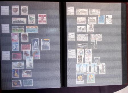 1851-1980, Used collection of Denmark in two stockbook,