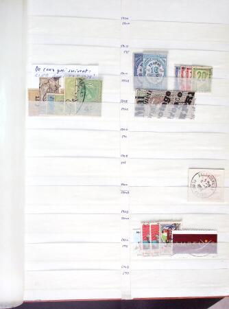 1849-1950, Petit ensemble d'oblitérés en un classeurs,
