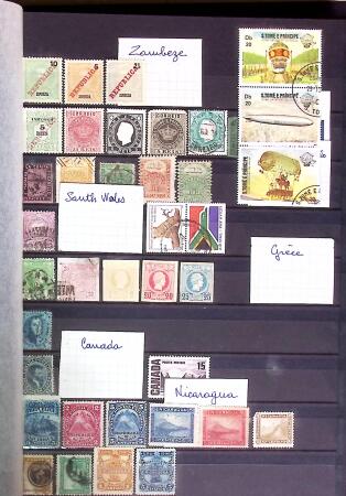 1849-2001, Mint and used group in 20 albums or stockbook,