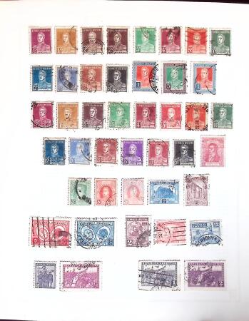 1880-1980, Mint and used all-world collection in six