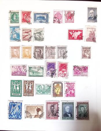1880-1980, Mint and used all-world collection in six