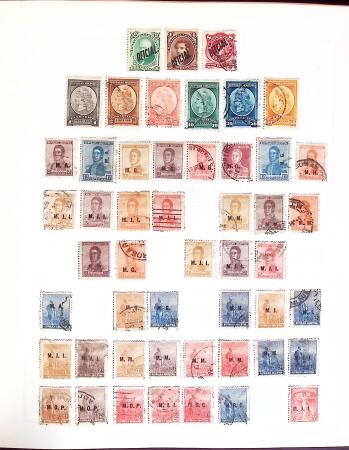 1880-1980, Mint and used all-world collection in six