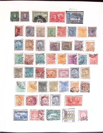 1880-1980, Mint and used all-world collection in six