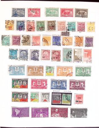 1880-1980, Mint and used all-world collection in six