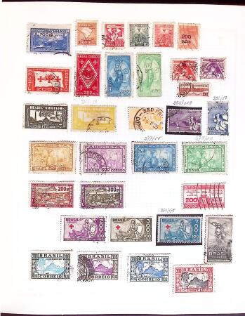 1880-1980, Mint and used all-world collection in six