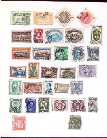1880-1980, Mint and used all-world collection in six