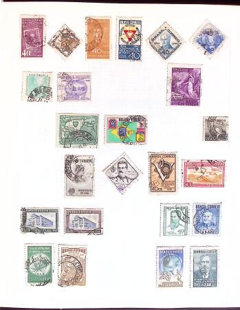 1880-1980, Mint and used all-world collection in six