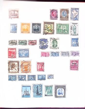 1880-1980, Mint and used all-world collection in six