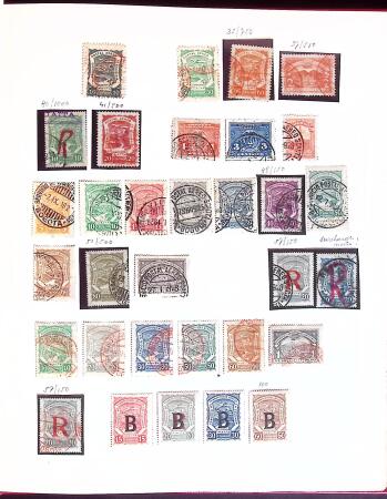 1880-1980, Mint and used all-world collection in six