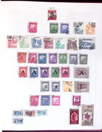 1880-1980, Mint and used all-world collection in six