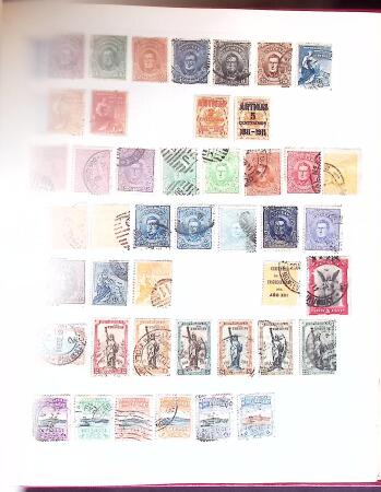 1880-1980, Mint and used all-world collection in six