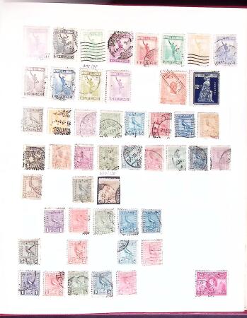1880-1980, Mint and used all-world collection in six