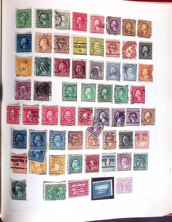 1880-1980, Mint and used all-world collection in six
