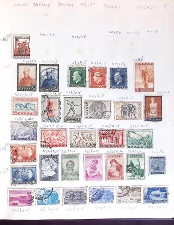 1880-1980, Mint and used all-world collection in six