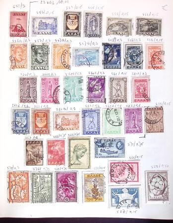 1880-1980, Mint and used all-world collection in six