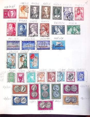 1880-1980, Mint and used all-world collection in six