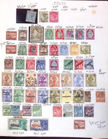 1880-1980, Mint and used all-world collection in six
