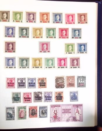 1880-1980, Mint and used all-world collection in six