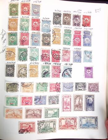 1880-1980, Mint and used all-world collection in six