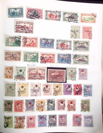 1880-1980, Mint and used all-world collection in six