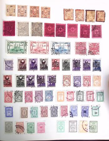 1880-1980, Mint and used all-world collection in six
