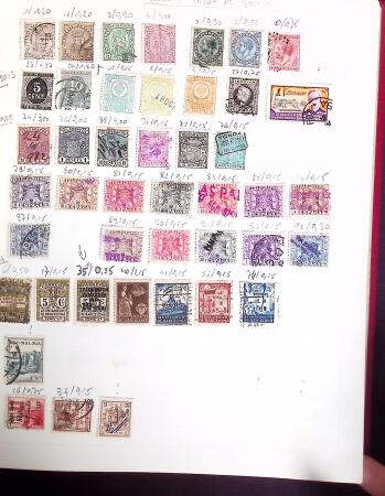 1880-1980, Mint and used all-world collection in six