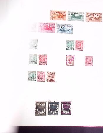 1880-1980, Mint and used all-world collection in six