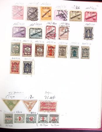 1880-1980, Mint and used all-world collection in six