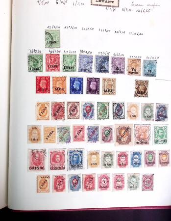 1880-1980, Mint and used all-world collection in six