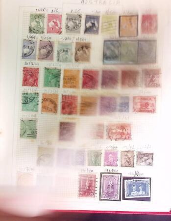 1880-1980, Mint and used all-world collection in six