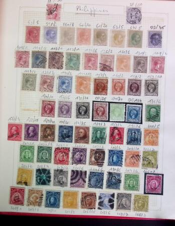 1880-1980, Mint and used all-world collection in six