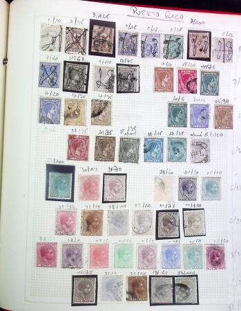 1880-1980, Mint and used all-world collection in six