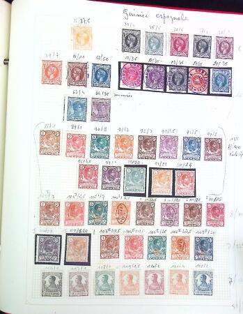 1880-1980, Mint and used all-world collection in six