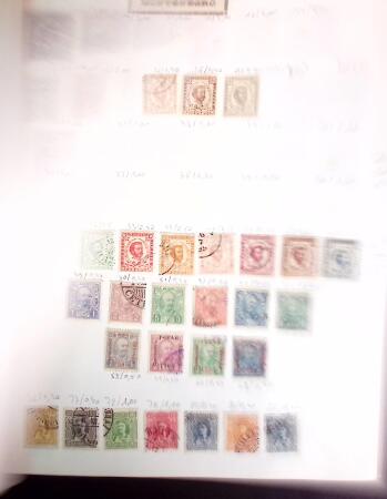 1880-1980, Mint and used all-world collection in six