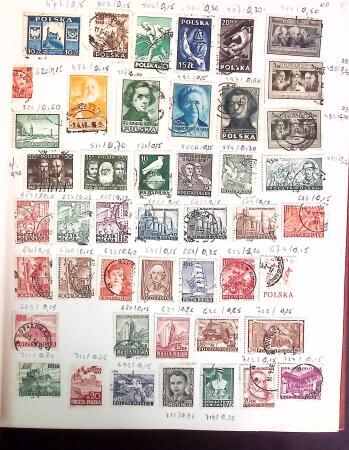 1880-1980, Mint and used all-world collection in six
