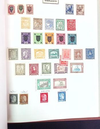 1880-1980, Mint and used all-world collection in six