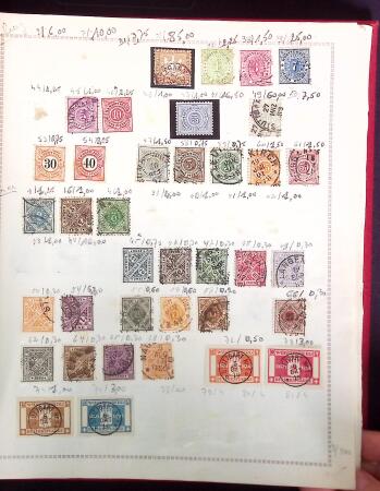 1880-1980, Mint and used all-world collection in six