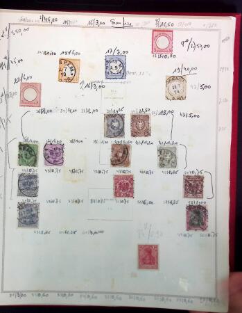 1880-1980, Mint and used all-world collection in six