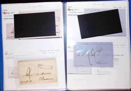 1830-1961, Ensemble de 296 cartes et lettres avec principalement
