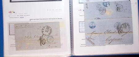 1830-1961, Ensemble de 296 cartes et lettres avec principalement