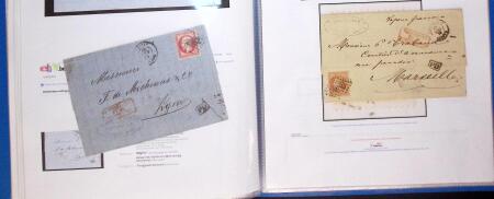 1830-1961, Ensemble de 296 cartes et lettres avec principalement