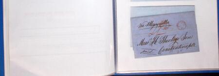 1830-1961, Ensemble de 296 cartes et lettres avec principalement