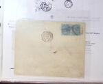 1830-1961, Ensemble de 296 cartes et lettres avec principalement