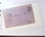 1830-1961, Ensemble de 296 cartes et lettres avec principalement