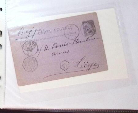 1830-1961, Ensemble de 296 cartes et lettres avec principalement