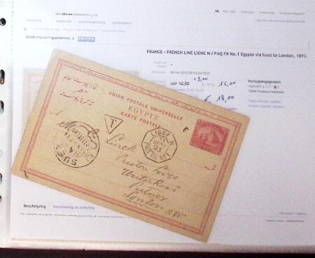 1830-1961, Ensemble de 296 cartes et lettres avec principalement