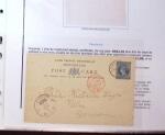1830-1961, Ensemble de 296 cartes et lettres avec principalement