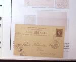 1830-1961, Ensemble de 296 cartes et lettres avec principalement
