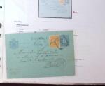 1830-1961, Ensemble de 296 cartes et lettres avec principalement